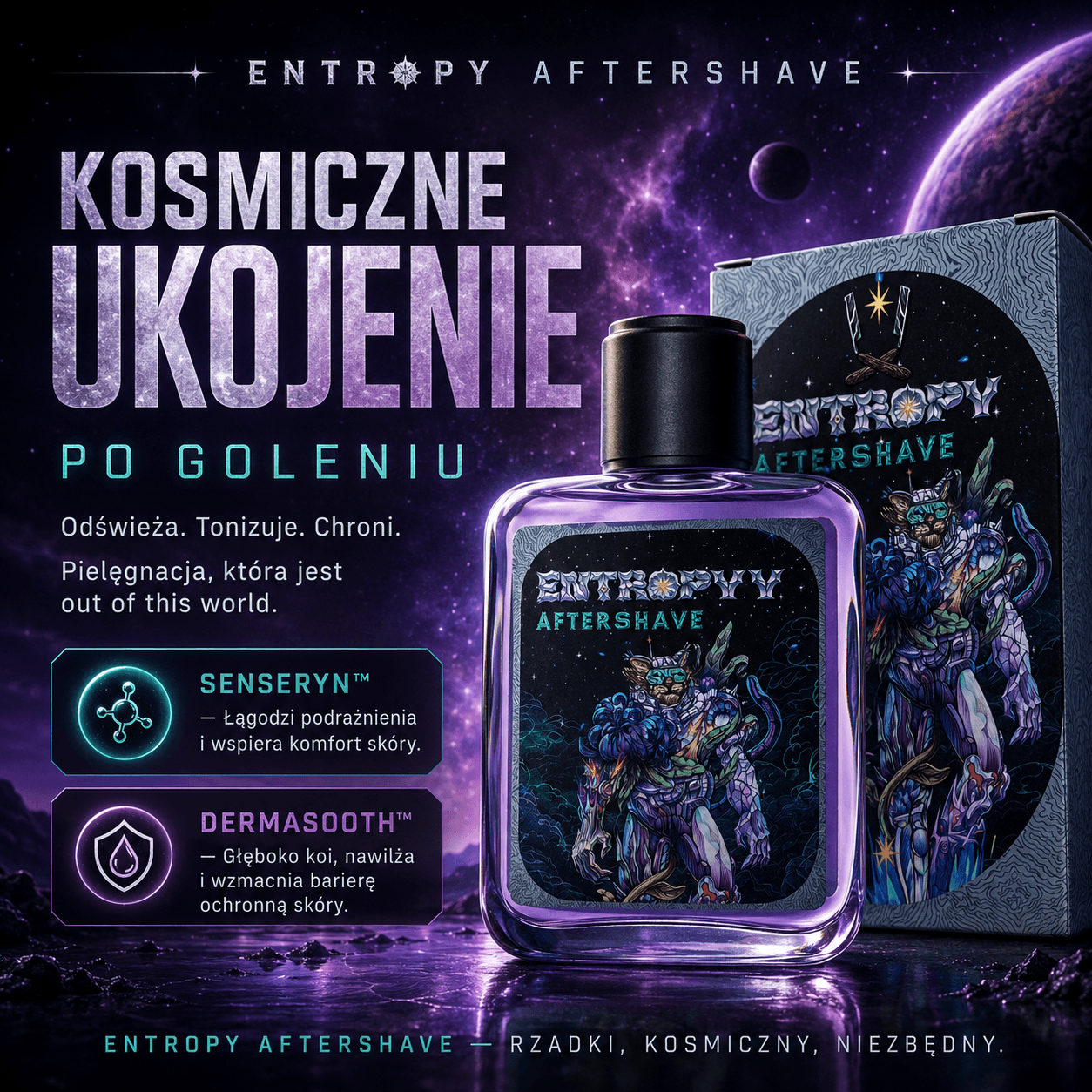 woda po goleniu rarecraft Entropy